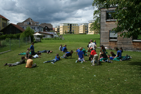 Kupferkabel legen